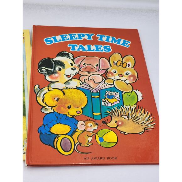Bedtime Book Collection Of Fairy Tales Illustrated Sleepy Time Childrens 1980s - Picture 10 of 10
